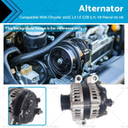 Alternator for Chrysler 300C (2005–2008) EZB 5.7L V8 Petrol