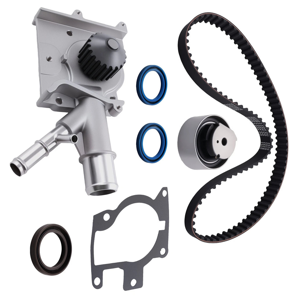 Timing Belt Kit with Water Pump & Tensioner for Ford Focus (2000-2004)