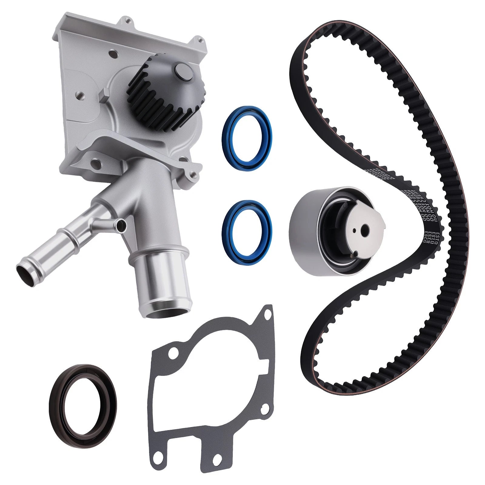 Timing Belt Kit with Water Pump & Tensioner for Ford Focus (2000-2004)