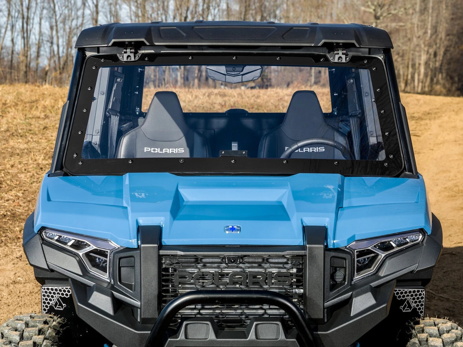 Scratch-Resistant Flip Windshield for Polaris Xpedition (2024+)