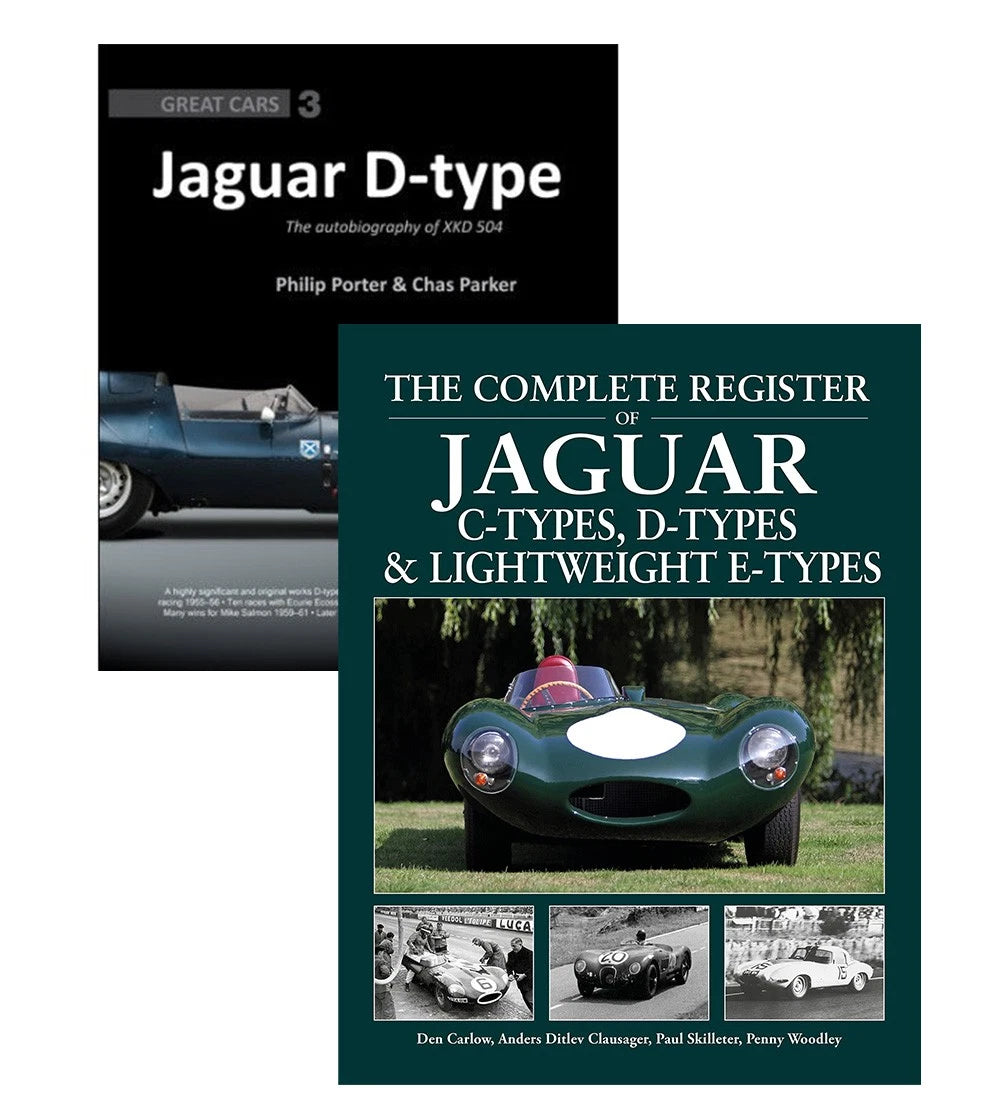 Complete Register for Jaguar C-Types, D-Types, E-Types (1951-1975)