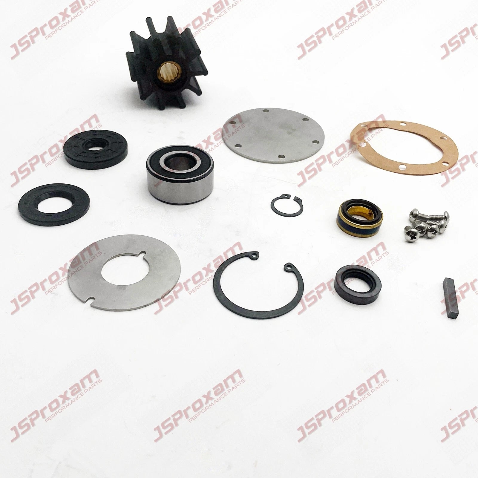 Water Pump Major Repair Kit for Jabsco 777-9001, Detroit Diesel 8.2, CAT 3208