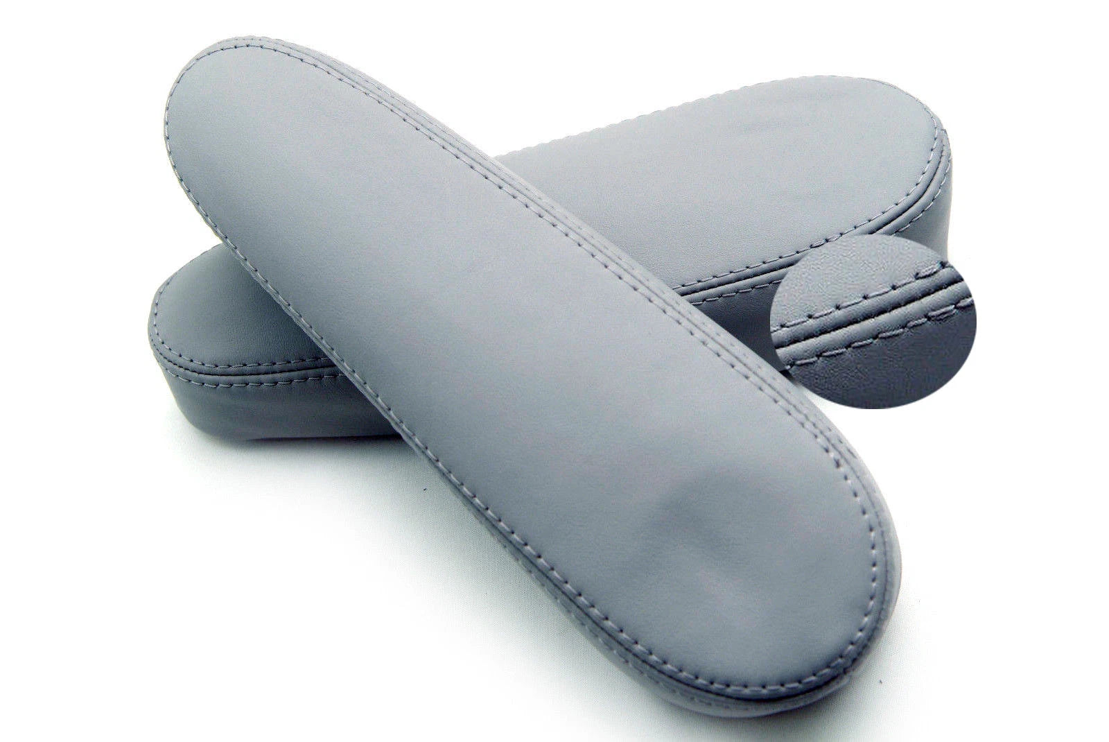 PVC Leather Seat Armrest Cover for Chevrolet Uplander (2005–2009) Gray