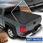 Vinyl Soft Top Tri-Fold Tonneau Cover for Jeep Gladiator (2020–2023)