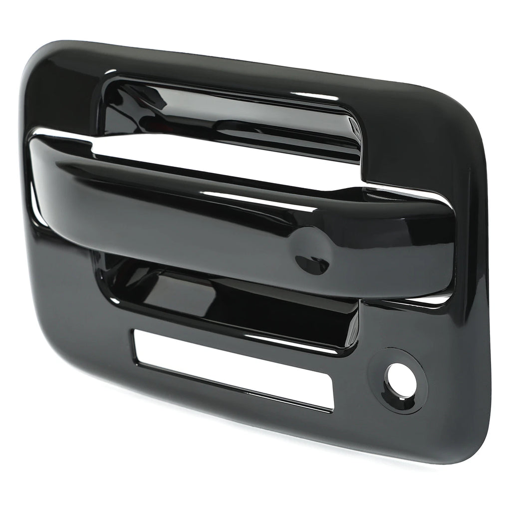 Set of 4 Black Door Handle Covers w/ Key Pad & Tailgate Handle for Ford F150 (2004–2014)