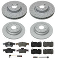 Brake Kit Disc Rotors Pads Sensors for Mercedes C216 W221 (2007–2013)