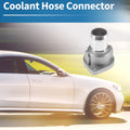 Engine Coolant Hose Connector for Audi A6 (1997–2000) Aluminum No. 026121145E