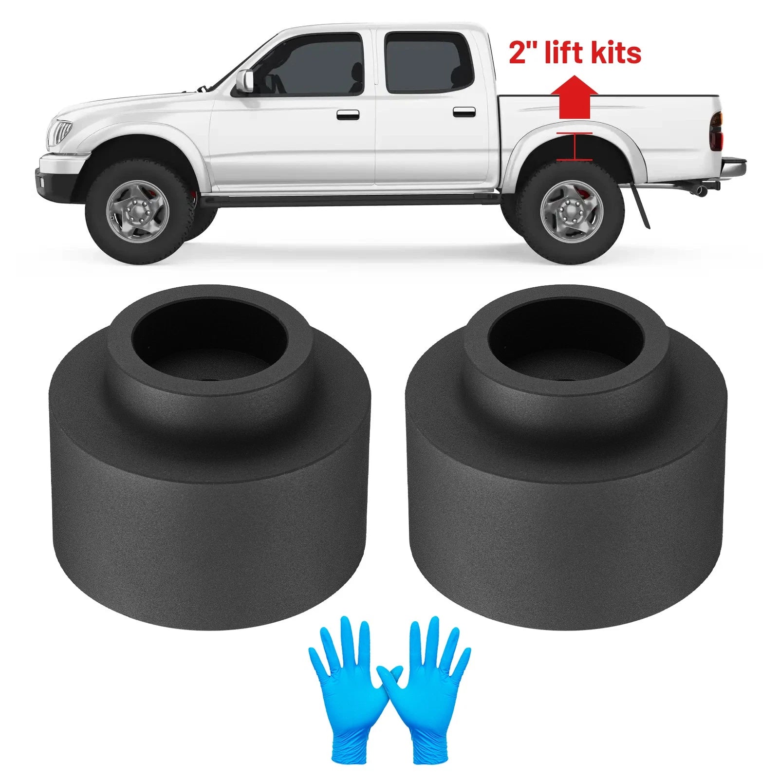 2" Rear Leveling Lift Kit for 2WD Dodge Ram 1500 (2009–2024)