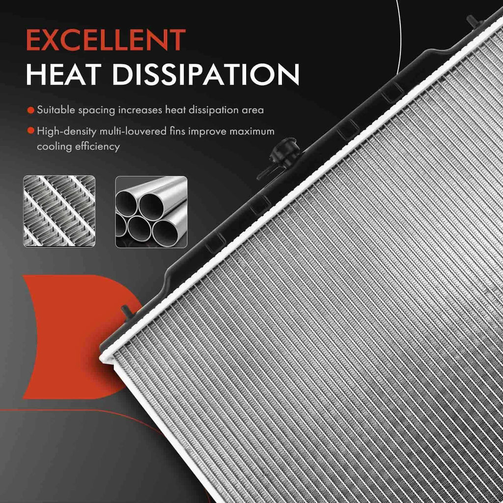 Radiator for Nissan Rogue/X-Trail (2008–2015) L4 2.5L