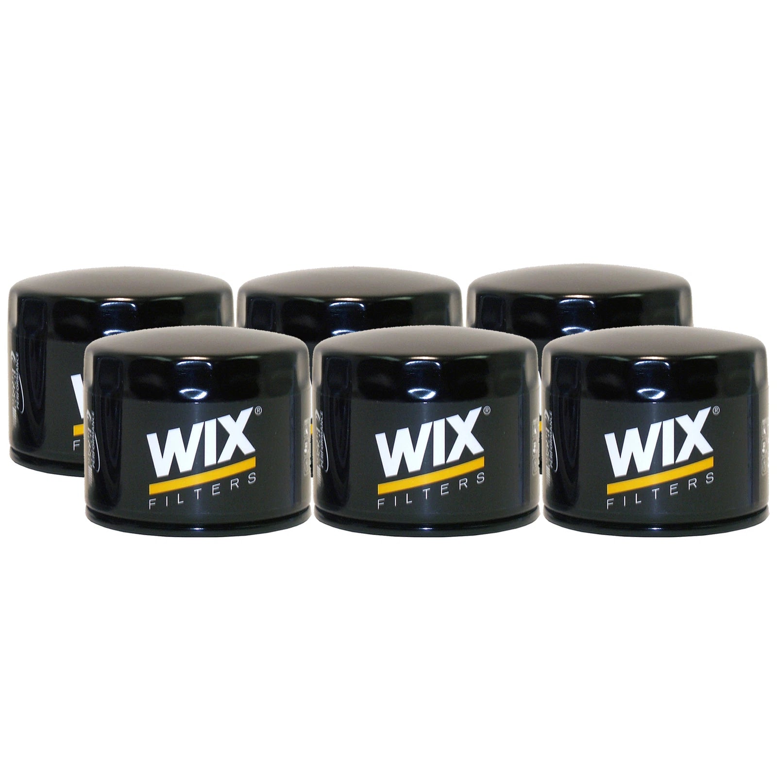 Set of 6 Engine Motor Oil Filters for Chrysler Dodge Hyundai Mazda (GAS)