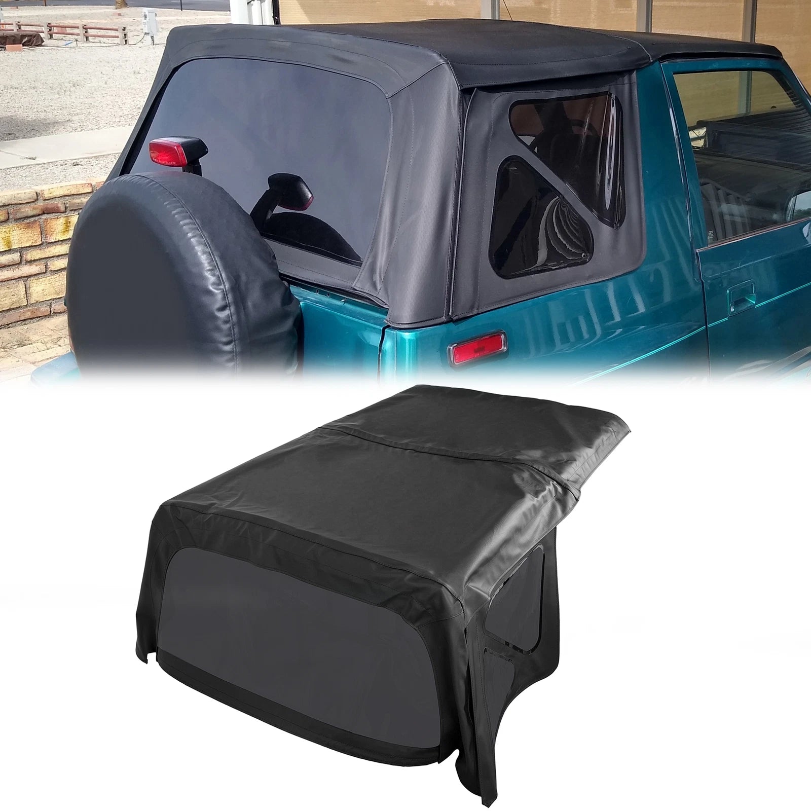 Soft Top with Tinted Windows for Suzuki Sidekick & Geo Tracker (1995–1998)