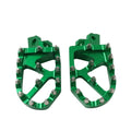 CNC Foot Pegs for Kawasaki KX100 KX65 & Suzuki 100 (2000–2023)