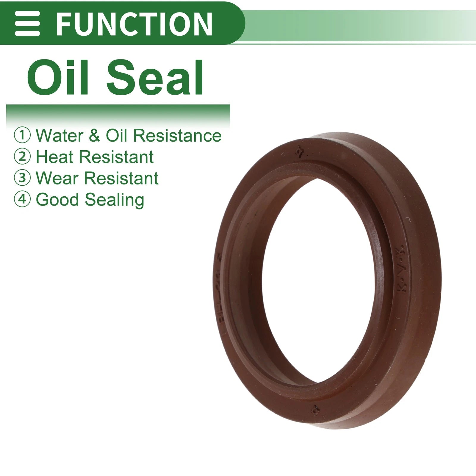 Set of 5 Oil Seal Rotary Shaft Seal FKM Rubber 23.5x31.5x4.5mm