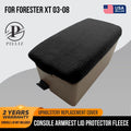 Armrest Cover Protector for Subaru Forester XT (2003–2008) Black Fleece