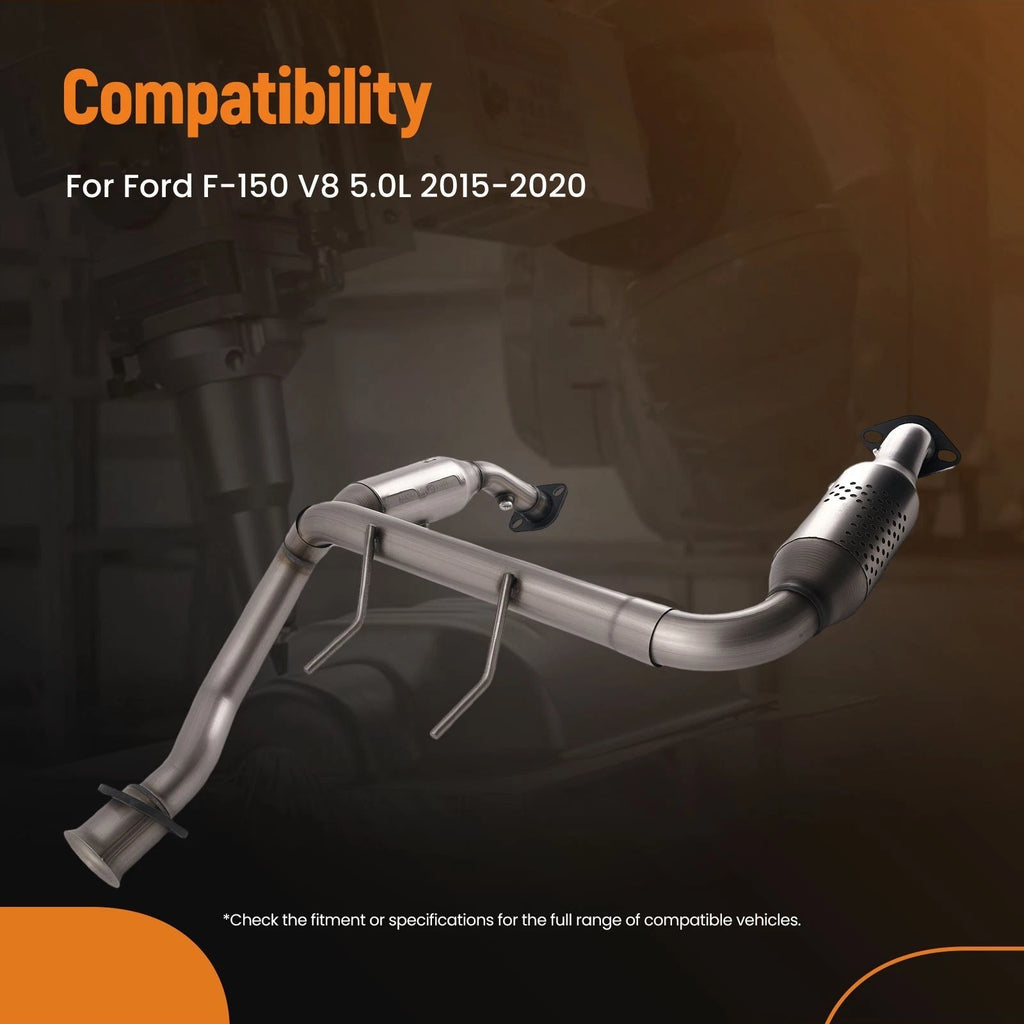 Front Catalytic Converter for Ford F-150 5.0L (2015–2020) EPA OBD-II