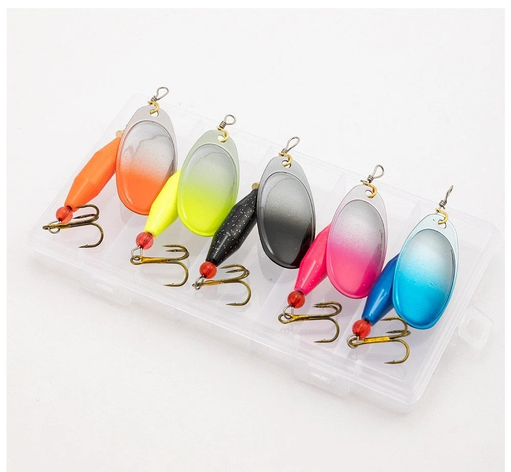 5 Piece Fishing Lure Set for Optimal Swimming Posture