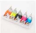 5 Piece Fishing Lure Set for Optimal Swimming Posture