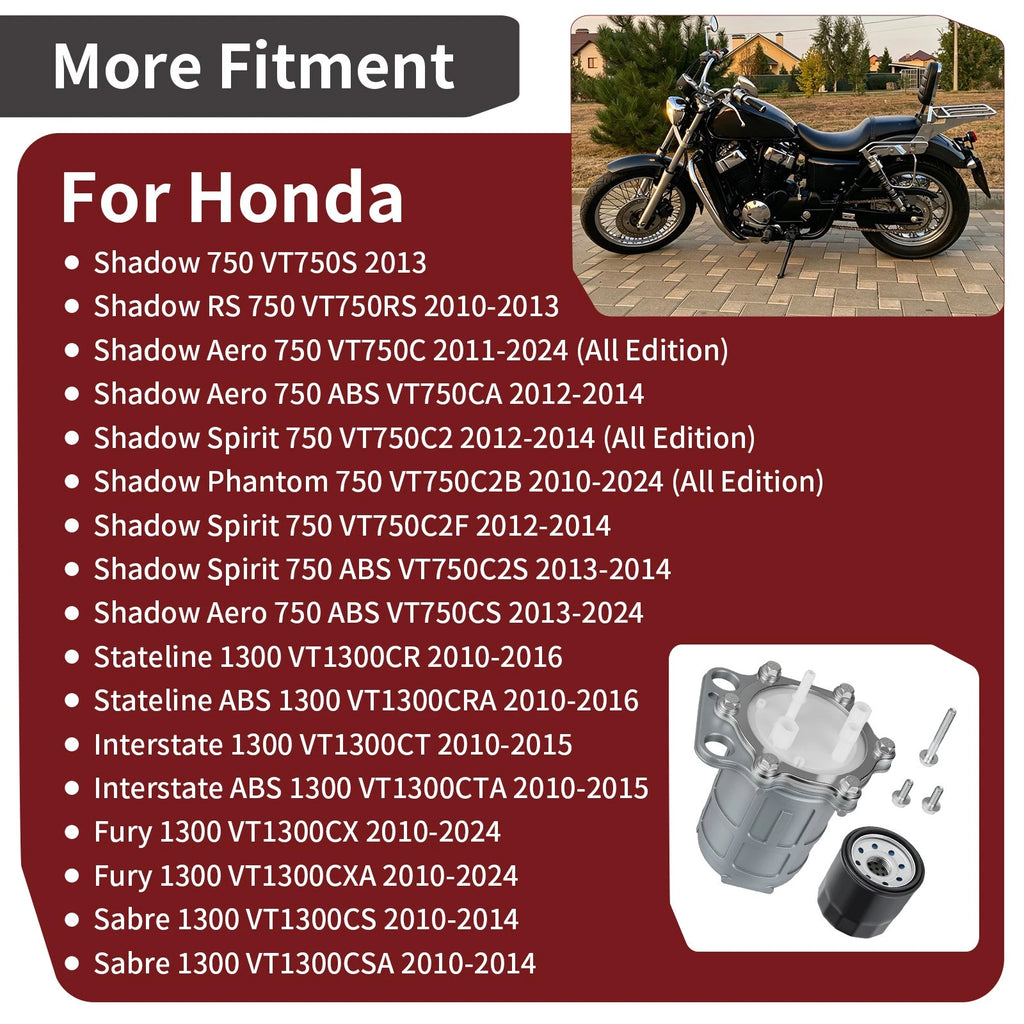Fuel Pump Assembly for Honda VT750 VT1300 (2010–2024) 16700-HN8-601 16700-HN8-A62