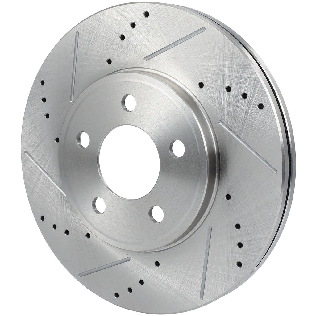 Front and Rear Brake Rotors & Ceramic Pads for Mercury Grand Marquis (2003–2011)