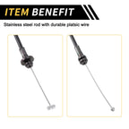 2X Door Latch Release Cable for Dodge Ram 1500 2500 3500 (No. 55275106)