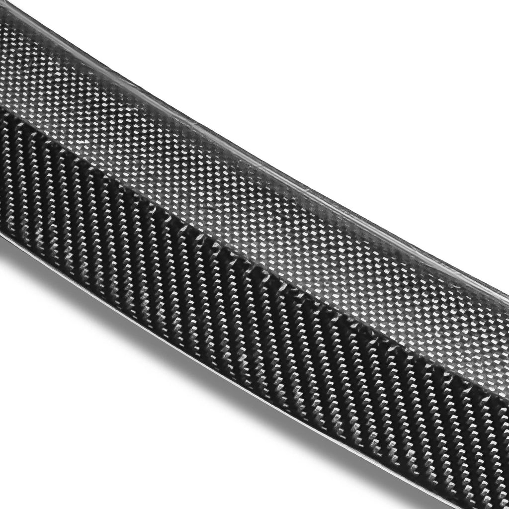 Real Carbon Fiber Windshield Roof Spoiler for Mercedes E300 E53 AMG (2018–2021)