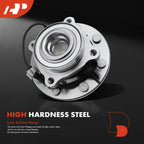 2X Front Wheel Hub & Bearing Assembly for Chevrolet Silverado 2500 (2001–2007)