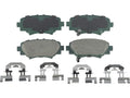 Set of 4 Rear Brake Pads for Mazda 3 Sport (2014–2018) WF244MY