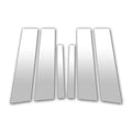Pillar Post Covers for 2018-2024 Mitsubishi Eclipse Cross (Stainless Steel 6pc)