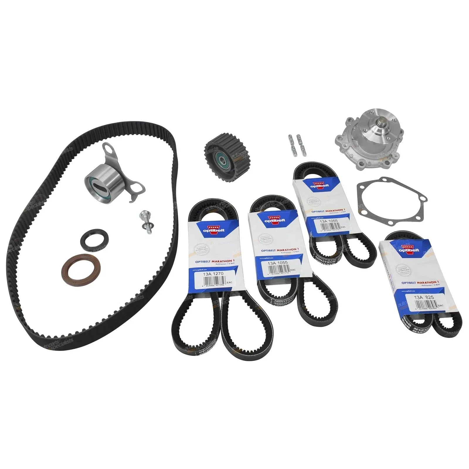 Water Pump, Timing + Fan Belt Kit for Hilux (1988���1997)