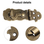 Lock Latch for Suitcase (Retro Style, Bronze Tone) 1 Pc