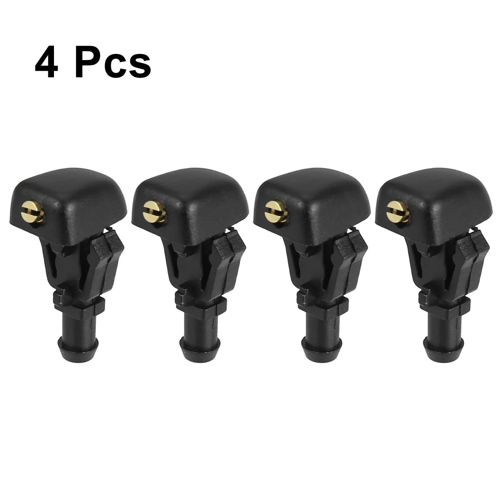 Set of 4 Windshield Washer Nozzles for Ford F150 E150 E250 E350 (2004–2013) 3W7Z17603AA