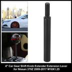 4" Gear Shift Knob Extender for Nissan 370Z (2009–2017) M10X1.25 752374935678