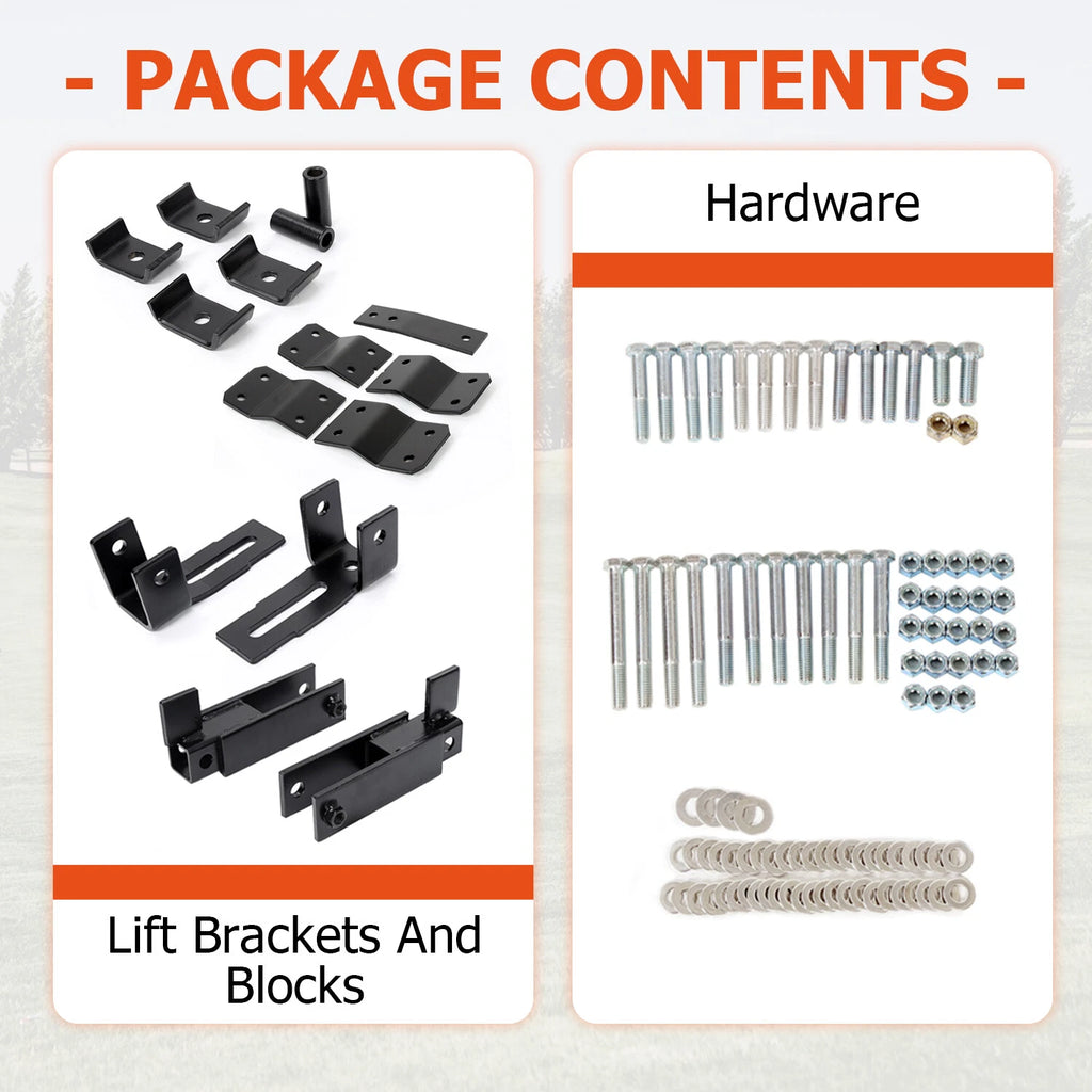 4" Block Lift Kit for Yamaha Golf Cart G14/G16/G19 (1995–2002)