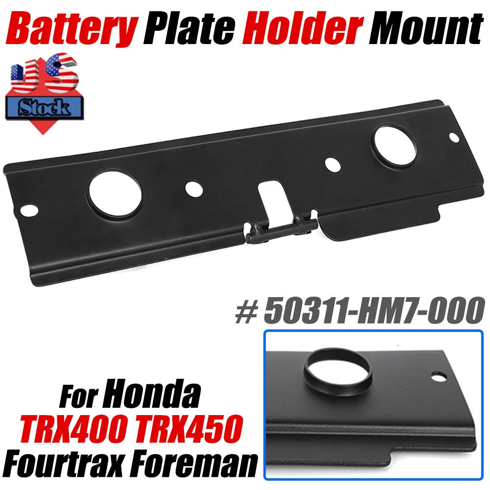 Battery Plate Seat Holder for Honda TRX400 TRX450 FourTrax (1999–2009) 50311-HM7-000