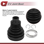 Inner CV Joint Boot Kit with Clamps for BMW 320i (2013–2018) - 31607570270