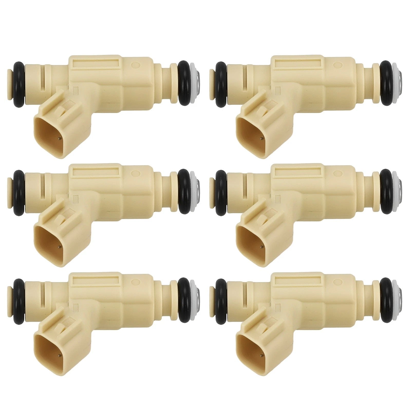 Set of 6 Fuel Injectors for Ford Explorer Sport Trac 4.0L (2004) 822-11187
