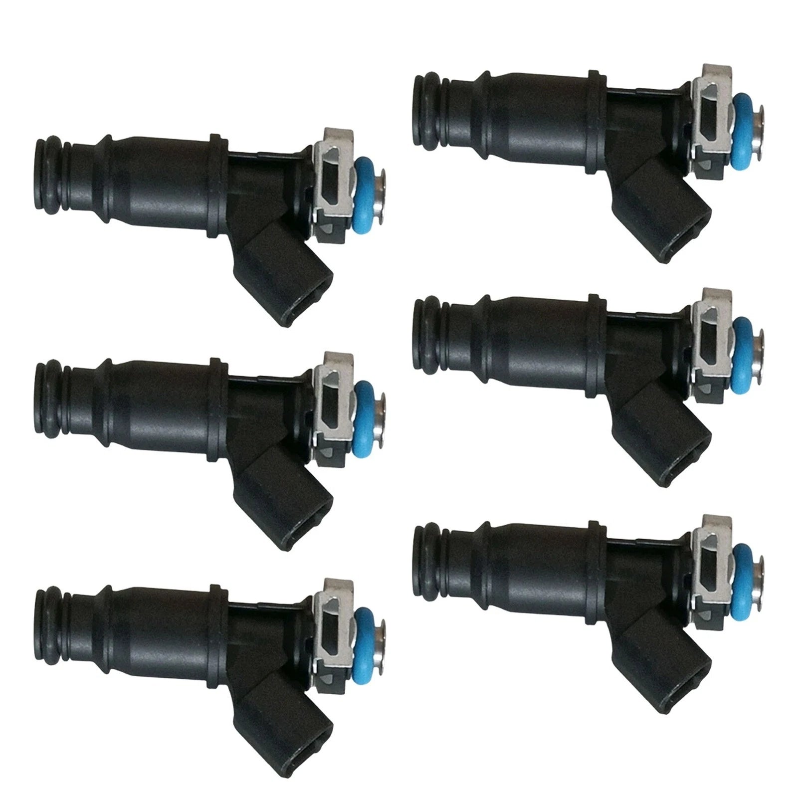 Set of 6 Fuel Injectors for Buick LaCrosse, Allure, Lucerne, Pontiac Grand Prix (2005–2009)