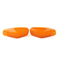 Front Turn Signal Indicator Lens Pair for Kawasaki ZZR400 (1993–2003) ZZR600 (1993–2008)