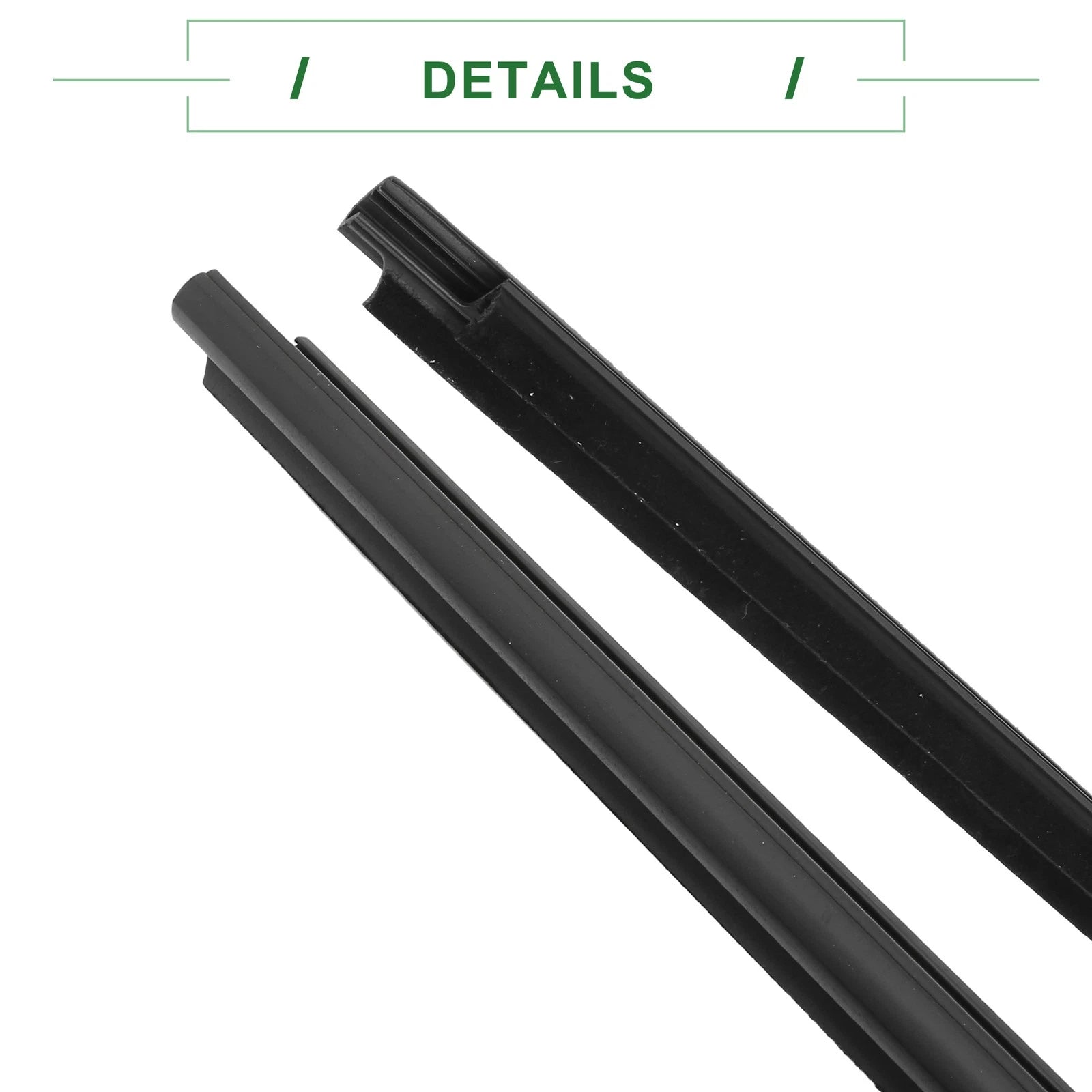 4pcs Weatherstrip Window Seal No. 7572060070 for Toyota Land Cruiser (2008–2015)