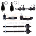 Set of 8 Steering Ball Joints Tie Rods Sway Bar for Chrysler Sebring (1996–2006)