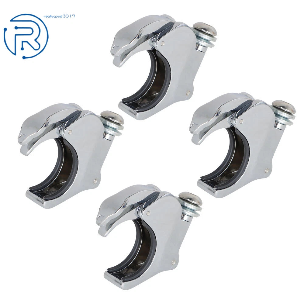 4X 49mm Windshield Clamps for Dyna (2002–2016)