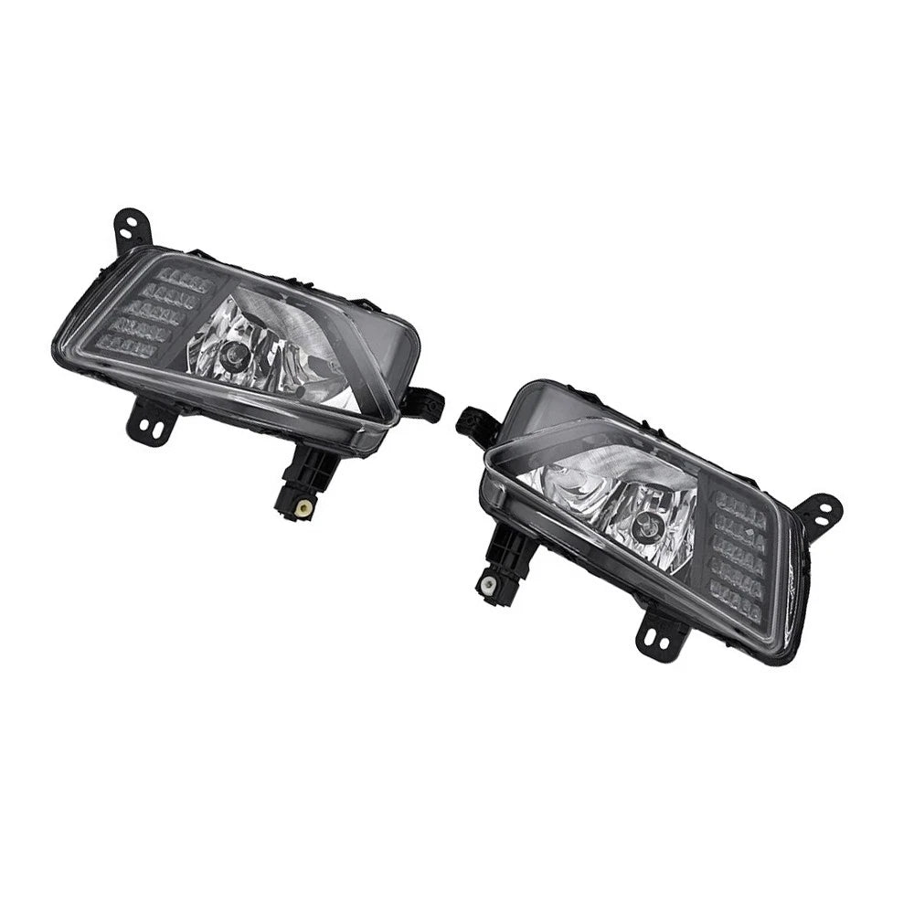 LED Fog Daytime Running Lights Pair for VW Polo Mk6 (2017–2022)