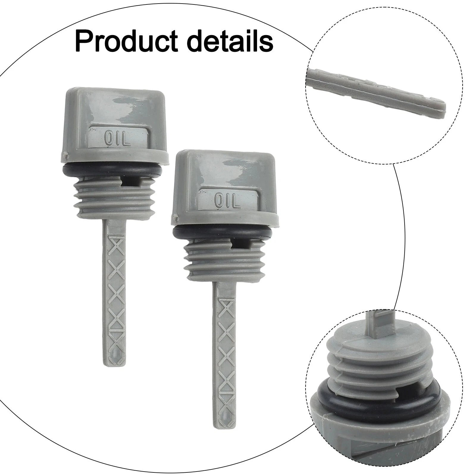 Oil Filler Cap Set of 2 for