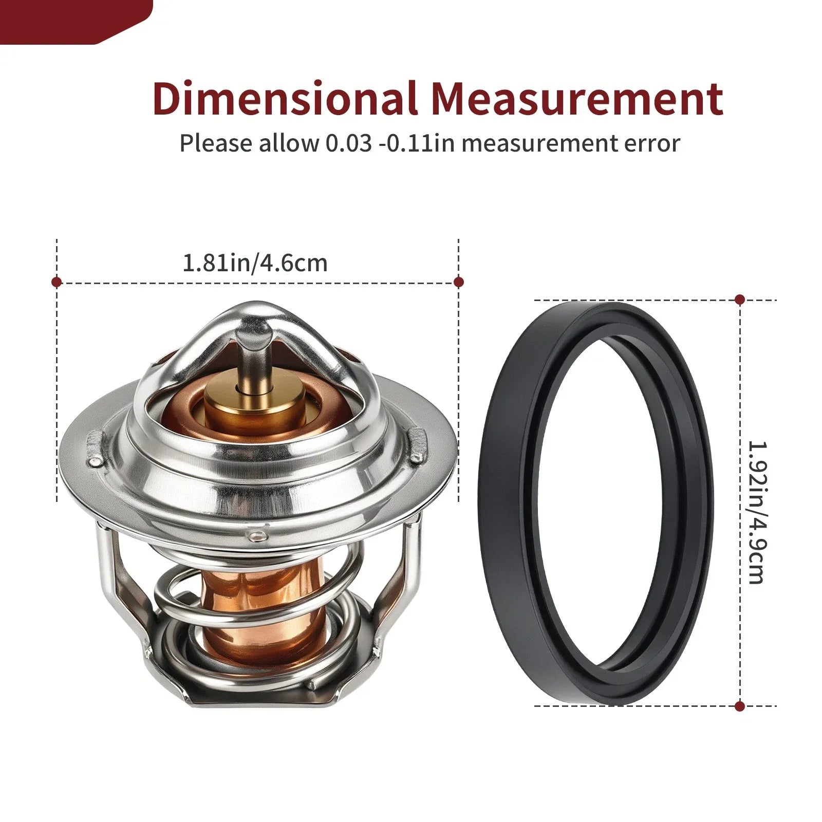 Thermostat With O-Ring for Polaris RZR 800 / RZR 570 (2011–2022)