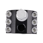Steering Clamp Kit for Jeep Wrangler JL JLU JT (2018–2025) Black
