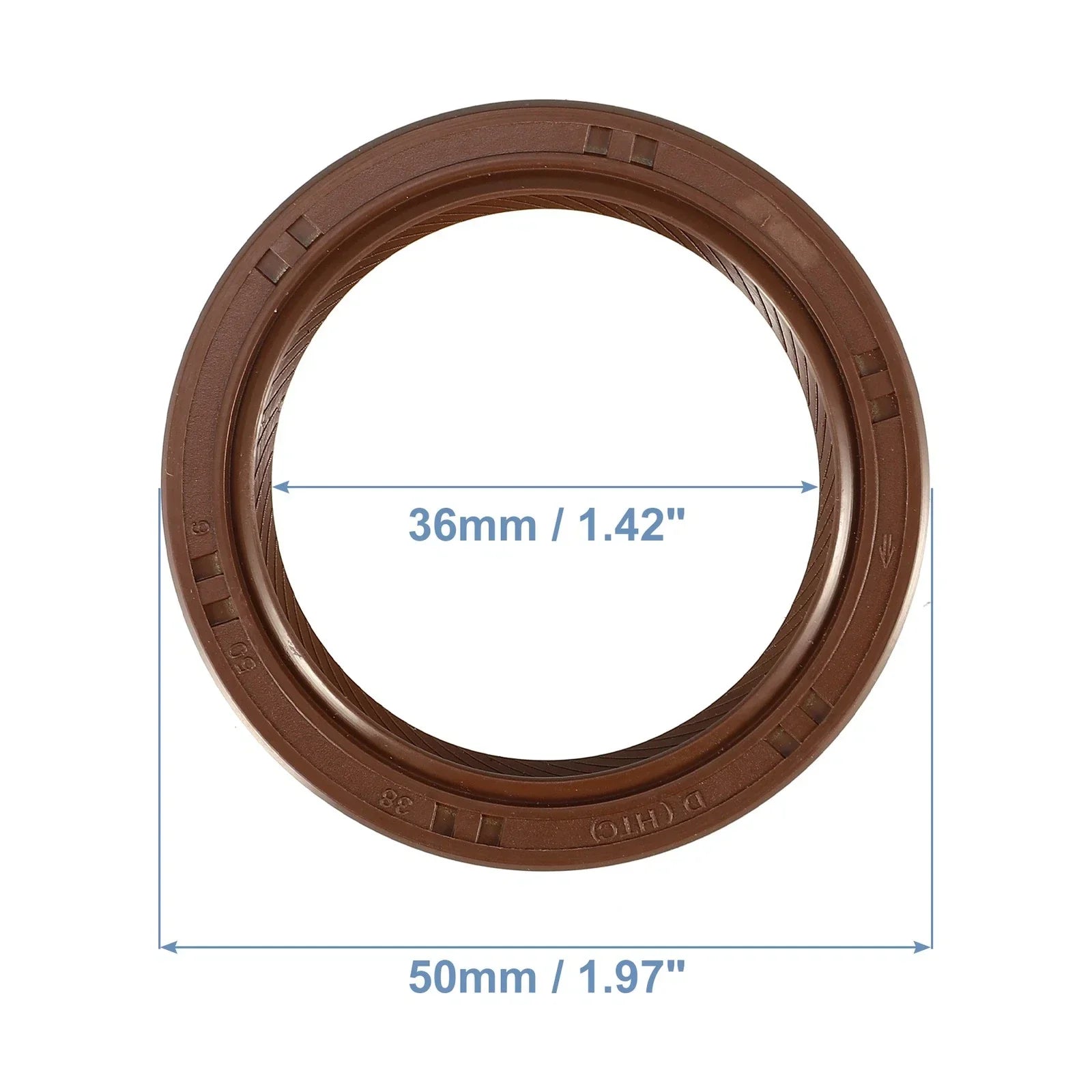2 x Engine Crankshaft Oil Seals for Lexus CT200h (2012-2017)