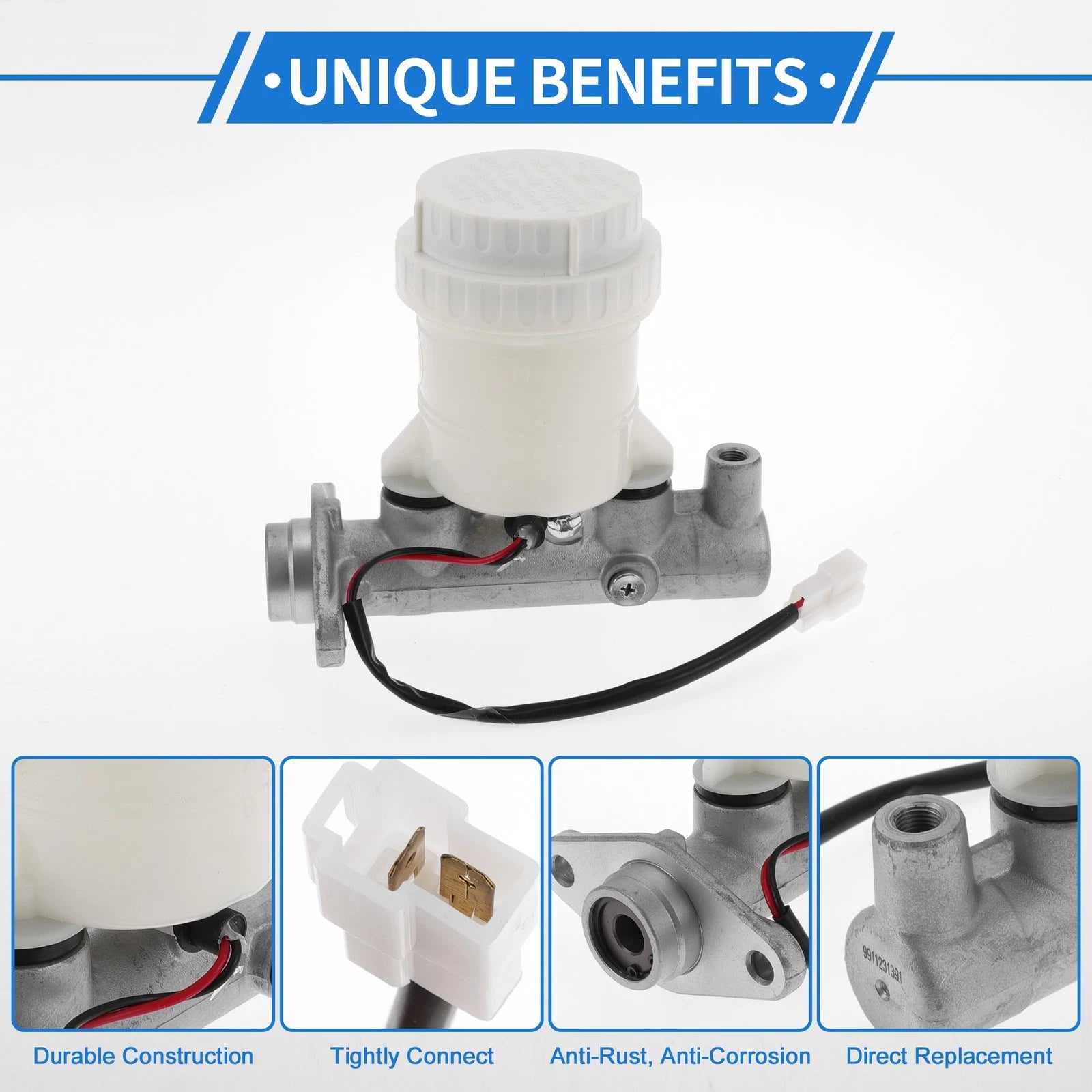 Brake Master Cylinder with Reservoir No.MR129910 for Mitsubishi Mirage (1997–2002)