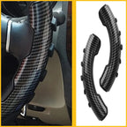 Steering Wheel Booster Cover for Universal Cars - Carbon Fiber Non-Slip