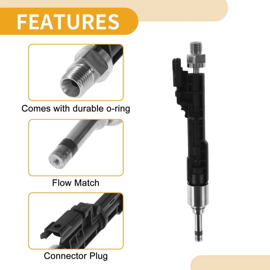 1 Pc Fuel Injector No.0261500172 for BMW 228i (2014–2016)