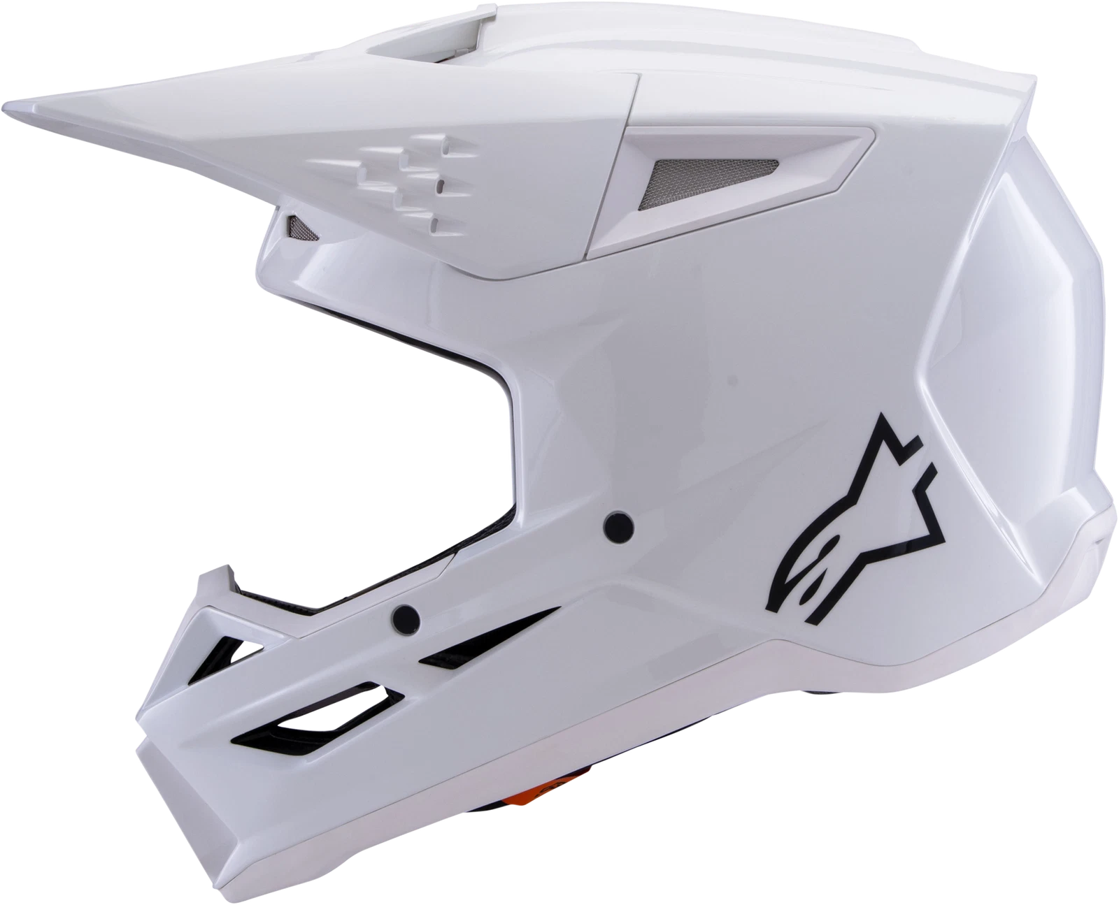 Alpinestars SM3 Off-Road Helmet 2X-Large White Gloss for Trail Riding (2023)